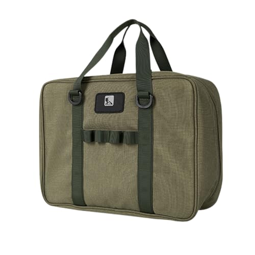 Camping -Utensilienbeutel - wasserdichtes Camping Besteck Aufbewahrung | Zwei-Wege-Koch-Utensilien mit großer Kapazität, Oxford Travel Cookware Beuteltasche für BBQ Outdoor Cookware Wanderung von Generisch