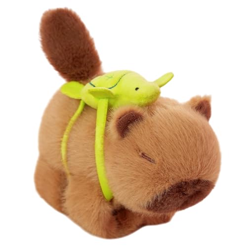 Capybara Snapwrband - Capybara Cuddly Toy | Schnapparmband | Cartoon Plush -Lap Gefülltes Armband für Kinder, Spielzeugarmband Mädchen Erwachsene Antik Deko zur Geburt von Generisch