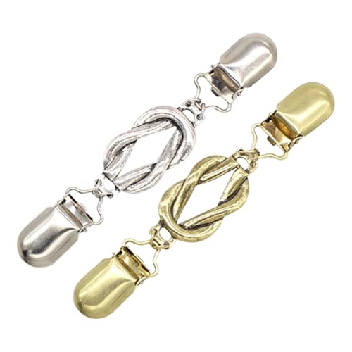 Cardigan-Clip – Hosenspanner für Kleidung, 2 Stück, Brosche für Damen, Taillendekoration, Kleidung, Kleider, Schal, Hemden, Kleidung von Generisch