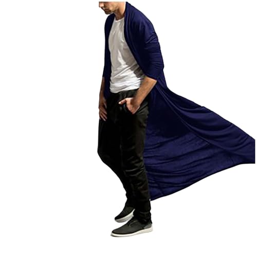 Cardigan Herren Lang, Sommerjacke Herren Lang Elegant Freizeitjacke Atmungsaktive Sweatjacke Stretch Softshelljacke Leichte Dünne Trenchcoat Baumwolle Sweatshirt-Jacke Einfarbig Übergangsjacke Cardigan Herren Lang, Sommerjacke Herren Lang Elegant Freizeitjacke Atmungsaktive Sweatjacke Stretch Softshelljacke Leichte Dünne Trenchcoat Baumwolle Sweatshirt-Jacke Einfarbig Übergangsjacke von Generisch