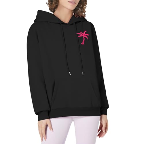 Cardigan Teenager Hoodies für Frauen und Mädchen, süße grafische Sweatshirts, Y2K-Tops mit 2025 Sweater Damen Ohne (Black, M) von Generisch
