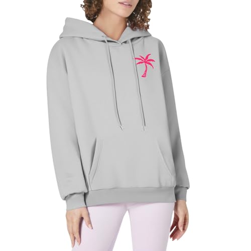 Cardigan Teenager Hoodies für Frauen und Mädchen, süße grafische Sweatshirts, Y2K-Tops mit 2025 Sweater Damen Ohne (Grey, M) von Generisch