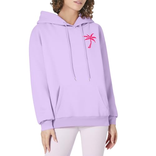 Cardigan Teenager Hoodies für Frauen und Mädchen, süße grafische Sweatshirts, Y2K-Tops mit 2025 Sweater Damen Ohne (Purple, S) von Generisch