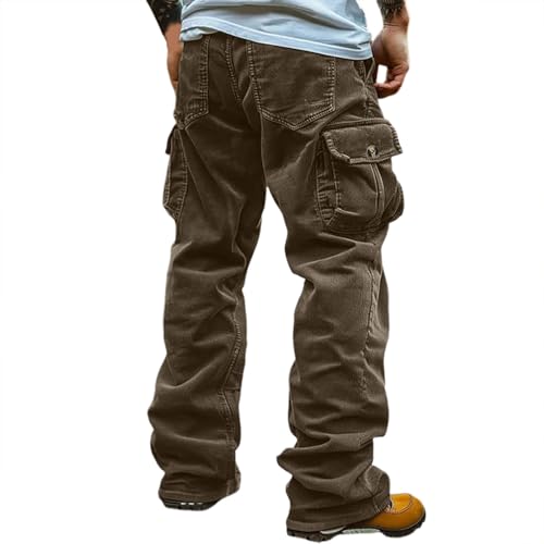 Cargohose Herren Cordhosen Vintage Cargohosen Stretch Chino Hose Gerades Bein Trekkinghose Outdoorhose Atmungsaktiv Arbeitshose Corduroy Hosen Weiche Stoffhose Cargohose Herren Cordhosen Vintage Cargohosen Stretch Chino Hose Gerades Bein Trekkinghose Outdoorhose Atmungsaktiv Arbeitshose Corduroy Hosen Weiche Stoffhose von Generisch