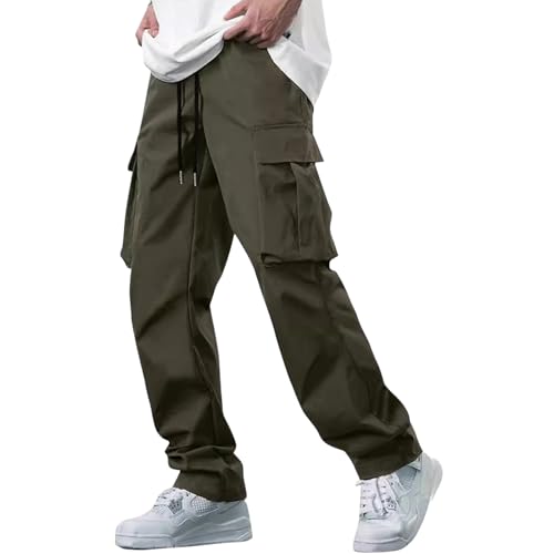 Cargohose Herren Einfarbig Jogginghose Männer Elastischem Bund Taktische Hose Atmungsaktiv Wanderhose Combat Wanderhose mit Mehrere Taschen Chino Hose Regular Fit Freizeithose Lang Cargohose Herren Einfarbig Jogginghose Männer Elastischem Bund Taktische Hose Atmungsaktiv Wanderhose Combat Wanderhose mit Mehrere Taschen Chino Hose Regular Fit Freizeithose Lang von Generisch