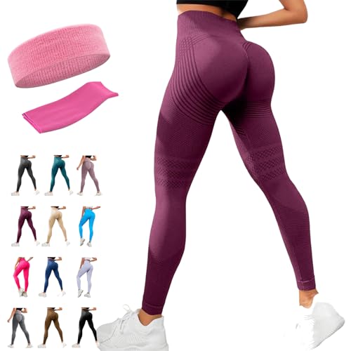 Cellumove 3D Legging Definieren Sie Ihre Silhouette Mühelos Neu, High Waist 3D Anti Cellulite Leggings Compression, Booty Scrunch Cellumove Legging for Yoga, Fitness (M,# 3) von Generisch