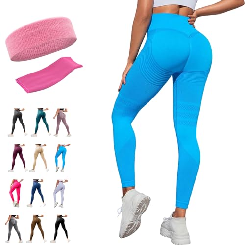 Cellumove 3D Legging Definieren Sie Ihre Silhouette Mühelos Neu, High Waist 3D Anti Cellulite Leggings Compression, Booty Scrunch Cellumove Legging for Yoga, Fitness (M,# 5) von Generisch