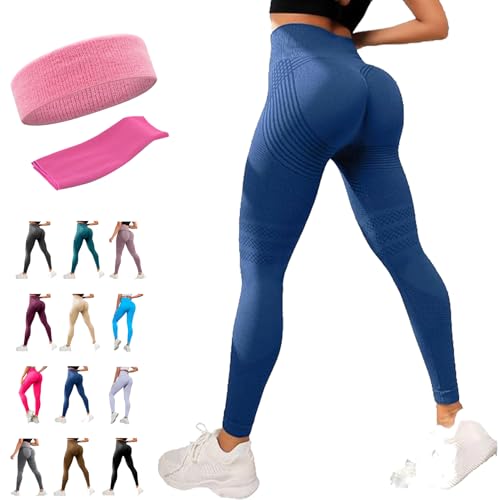 Cellumove 3D Legging Definieren Sie Ihre Silhouette Mühelos Neu, High Waist 3D Anti Cellulite Leggings Compression, Booty Scrunch Cellumove Legging for Yoga, Fitness (M,# 7) von Generisch