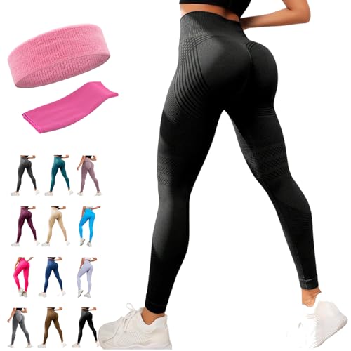 Cellumove 3D Legging Definieren Sie Ihre Silhouette Mühelos Neu, High Waist 3D Anti Cellulite Leggings Compression, Booty Scrunch Cellumove Legging for Yoga, Fitness (XXL,# 11) von Generisch