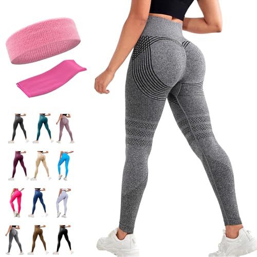 Cellumove 3D Legging Definieren Sie Ihre Silhouette Mühelos Neu, High Waist 3D Anti Cellulite Leggings Compression, Booty Scrunch Cellumove Legging for Yoga, Fitness (XXL,# 9) von Generisch