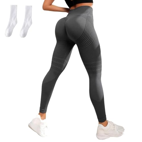Cellumove 3D Leggings, Anti Cellulite Leggings Mit Kompression, Anticellulite Sporthose Leggings Damen (DE/NL/SE/PL, Alphanumerisch, L, Regular, Regular, #2) von Generisch