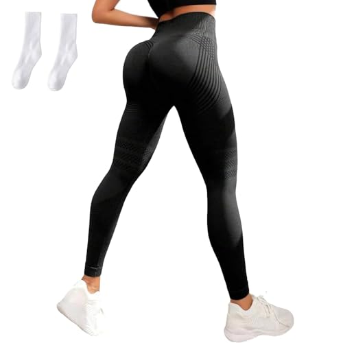 Cellumove 3D Leggings, Anti Cellulite Leggings Mit Kompression, Anticellulite Sporthose Leggings Damen (DE/NL/SE/PL, Alphanumerisch, L, Regular, Regular, #9) von Generisch
