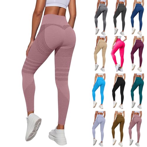 Cellumove 3D Leggings Damen Anti Cellulite Kompressionsleggings High Waist Push Up Yoga Hose mit Bauchkontrolle Blickdicht Figurformende Booty Lifting Fitness Sporthose Stretch Bequem Lipödem von Generisch