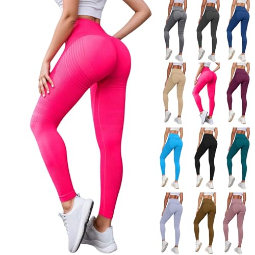 Cellumove 3D Leggings Damen Anti Cellulite Kompressionsleggings High Waist Push Up Yoga Hose mit Bauchkontrolle Blickdicht Figurformende Booty Lifting Fitness Sporthose Stretch Bequem Lipödem von Generisch