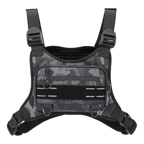 Chest Pouch for Men, Outdoor Running Vest Bag, Waterproof Adjustable Fit, Secure Phone and Gear Storage, Lightweight Design for Cycling Hunting Travel Workout Jogging Use Chest Pouch for Men, Outdoor Running Vest Bag, Waterproof Adjustable Fit, Secure Phone and Gear Storage, Lightweight Design for Cycling Hunting Travel Workout Jogging Use von Generisch