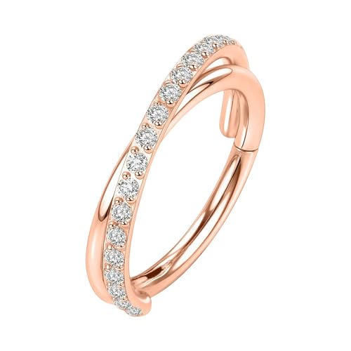 Chirurgisches Tragus-Piercing, Muschelpiercing, Schmuck, Knorpel-Creolen, Würfel, Zirkonia, Scharnier-Nasenring, verstellbare Ringe für Mädchen, Einheitsgröße, Metall, Kein Edelstein Chirurgisches Tragus-Piercing, Muschelpiercing, Schmuck, Knorpel-Creolen, Würfel, Zirkonia, Scharnier-Nasenring, verstellbare Ringe für Mädchen, Einheitsgröße, Metall, Kein Edelstein von Generisch