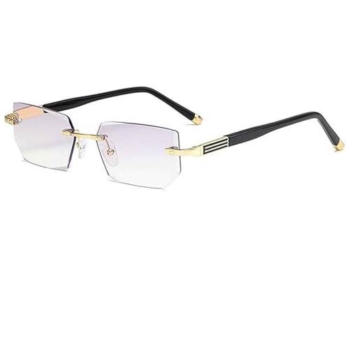 Civilizek Precision Vision Aid Tool - Einstellbare Focus Assist, Civilizek Anti Blue Lesebrille, für Wemon Man (Gold-1pc,+4.0) von Generisch