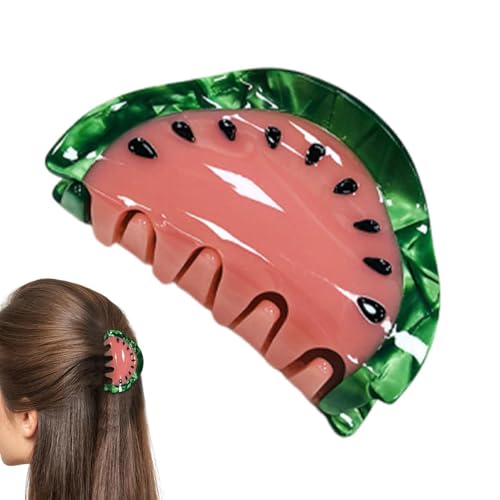 Claw Haarclip – Fertige weibliche Krallen | Women Watermelon Fruit Masceli in der Küche | Haarschmuck Klaue für Geschäftsreise, Pool, , Dusche, Reisen Claw Haarclip – Fertige weibliche Krallen | Women Watermelon Fruit Masceli in der Küche | Haarschmuck Klaue für Geschäftsreise, Pool, , Dusche, Reisen von Generisch