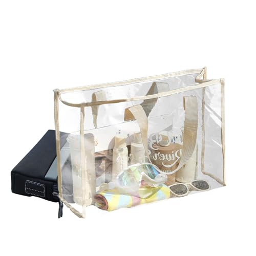 Clear Bag Stadium Approved Clear Tote Bag with Zipper Closure Messenger Shoulder Bag with Adjustable Strap, Zipper Closure Bag for Concerts, Sporting Events, School, Gym Clear Bag Stadium Approved Clear Tote Bag with Zipper Closure Messenger Shoulder Bag with Adjustable Strap, Zipper Closure Bag for Concerts, Sporting Events, School, Gym von Generisch