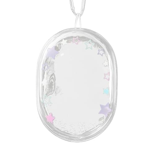 Clear Figure Display -Tasche, Stilvolles Design, 14.3 X 10,5 X 6 cm, Transparente Plüschpuppenbeutel, Figurenspeicherbeutel, Staubdichtes Reißverschluss, Ideal Für Reise Oder Anzeige von Generisch