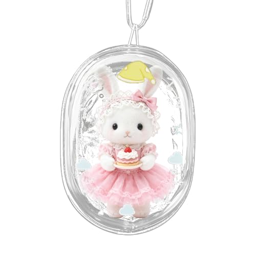 Clear Figure Display -Tasche, Stilvolles Design, 14.3 X 10,5 X 6 cm, Transparente Plüschpuppenbeutel, Figurenspeicherbeutel, Staubdichtes Reißverschluss, Ideal Für Reise Oder Anzeige von Generisch