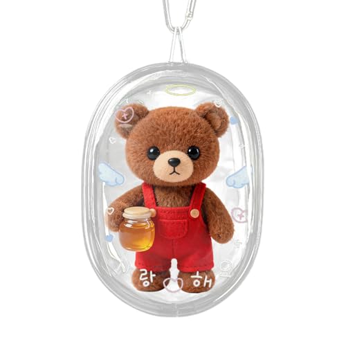 Clear Figure Display -Taschen - Staubdestiger, Doll blind Boxe Organizer, Keychain Hanging Display Case Cover | Inhaber Fall für Erwachsene Kindersammler täglich Pendelreisen von Generisch