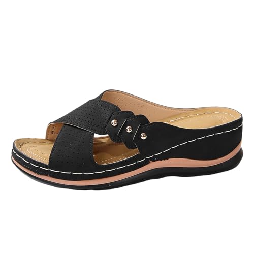 Clogs Pantoletten Herren Gartenschuhe Damen Dicke Hausschuhe Sandalen mit Fußgewölbestütze Orthopädische Strand Clogs Schuhe Clogs Pantoletten Herren Gartenschuhe Damen Dicke Hausschuhe Sandalen mit Fußgewölbestütze Orthopädische Strand Clogs Schuhe von Generisch