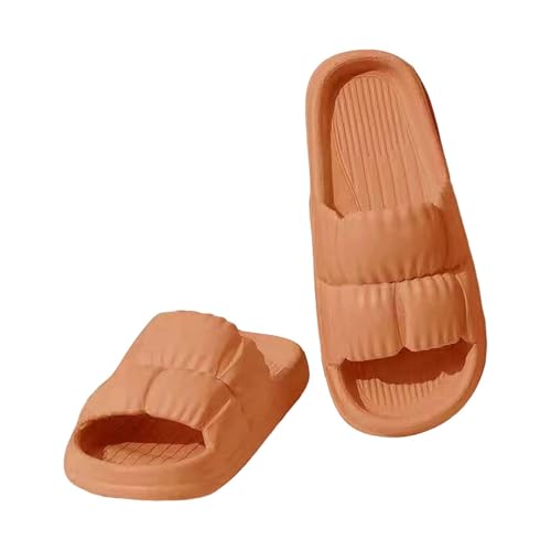 Cloud Hausschuhe Damen Weiche Sohle Hausschuhe Herren Mode Offene Zehen Strand Slipper mit Memory Foam Bequeme Badezimmer Duschschuhe Weiche Rutschfeste Haushalt Slides Weite Passform Leichte Sliders Cloud Hausschuhe Damen Weiche Sohle Hausschuhe Herren Mode Offene Zehen Strand Slipper mit Memory Foam Bequeme Badezimmer Duschschuhe Weiche Rutschfeste Haushalt Slides Weite Passform Leichte Sliders von Generisch