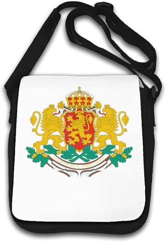 Coat Of Arms Of Bulgaria Umhängetasche Weiß von Generisch