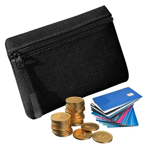 Coin Purse - Key Organizer | Small Wallet | Oxford Cloth Key Storage Organizer with Zipper Pocket Coin Purse with Multiple Compartments Small Soft Coin Purse Pouch for Men and Women Coin Purse - Key Organizer | Small Wallet | Oxford Cloth Key Storage Organizer with Zipper Pocket Coin Purse with Multiple Compartments Small Soft Coin Purse Pouch for Men and Women von Generisch