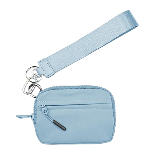 Coin Purse Wallet with Lanyard, Zippered Change Pouch, 5.91x3.54x0.79 Inches Easy Organization, Portable Compact Credit Card Holder for Daily Errands, Commuting and Traveling von Generisch