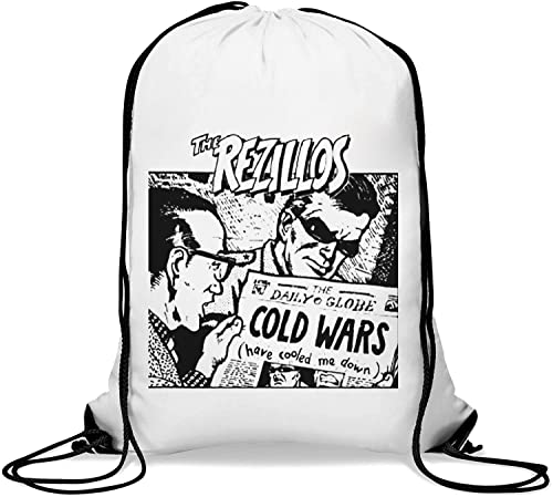 Cold Wars Have Cooled Me Down Comic Strip Art Gym Sack Casual Drawstring Bag White von Generisch