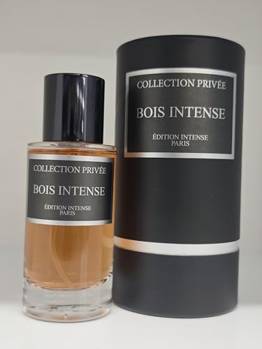 Collection Privée Edition Intense - Bois Intense Parfüm 50 ml – Eau de Parfum EdP Unisexe mit holzigen Noten aus Iris, Weihrauch, Leder & Honig Eleganter, intensiver Duft Langanhaltend Made in France von Generisch