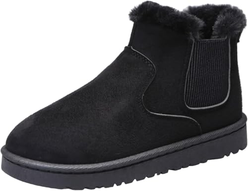 Comfy Charmella Boots Damen Winterstiefel Gefüttert Wasserdicht Warme Winterschuhe Slip In Schuhe Winter Outdoor Schlupfstiefeletten Mit Fellfutter Comfy Charmella Boots Damen Winterstiefel Gefüttert Wasserdicht Warme Winterschuhe Slip In Schuhe Winter Outdoor Schlupfstiefeletten Mit Fellfutter von Generisch