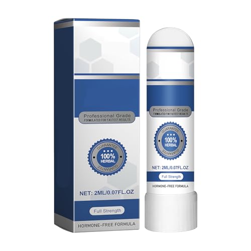 Complex Naseninhalator Für Männer, Nasal Inhaler, Natürlicher Naseninhalator-Stick, Naseninhalators für Die Potenz, Stellt Energie und Vitalität wieder her, Naseninhalationsstift für Männer von Generisch