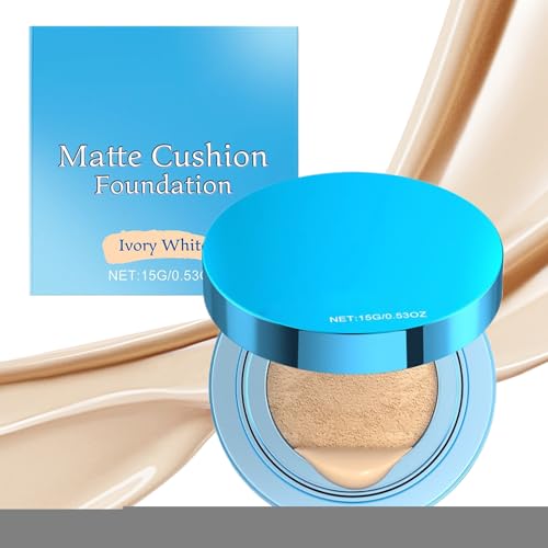 Concealer Kissen - 15G Kissen Foundation | Concealer Mit Puff | Hohe Deckung Und Feuchtigkeitsspendende Make -up -Puff -Stiftung | Langwärme Make-up Verbergen Creme Für Freundin Tochter Schwester von Generisch