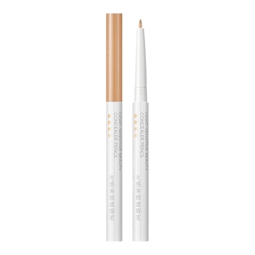 Concealer Stick, Makeup Highlighter, Full Coverage Blendable Cosmetic Tool, Smooth Finishs Cream with Lightweight Texture, Under Eye Corrector for Dry Oily Skin, 0.5g von Generisch