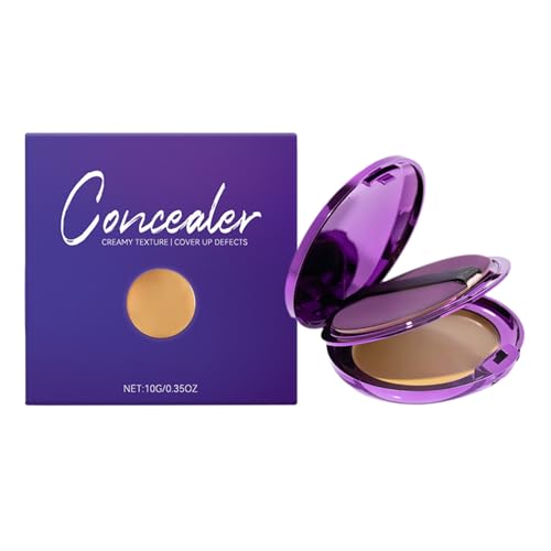 Concealer Voll Deckend | Cremige Abdeckcreme für das Make-up - Wasserdichter Farbkorrektur mit Pflege, Mattierender Finish Kosmetik für Frauen Mädchen alle Hauttypen von Generisch