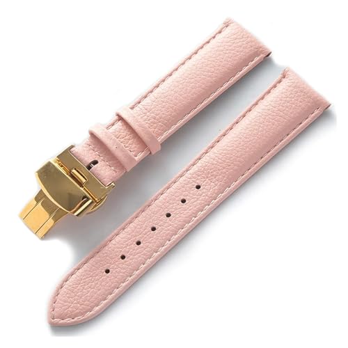 CongYi Leder-Armbanduhr mit grünem weichem Rindsleder, Ersatzteil, kompatibel mit Longines, kompatibel mit Tissot-Armband-Zubehör, 46, Achat von Generisch