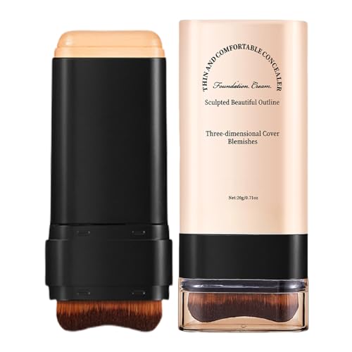 Contour Stick, Matte Foundation, Lightweight Natural Full Coverage with Brush Hydrating Makeup Contouring Sticks For Thanksgiving, Christmas, Dating, Shopping, 20g Contour Stick, Matte Foundation, Lightweight Natural Full Coverage with Brush Hydrating Makeup Contouring Sticks For Thanksgiving, Christmas, Dating, Shopping, 20g von Generisch