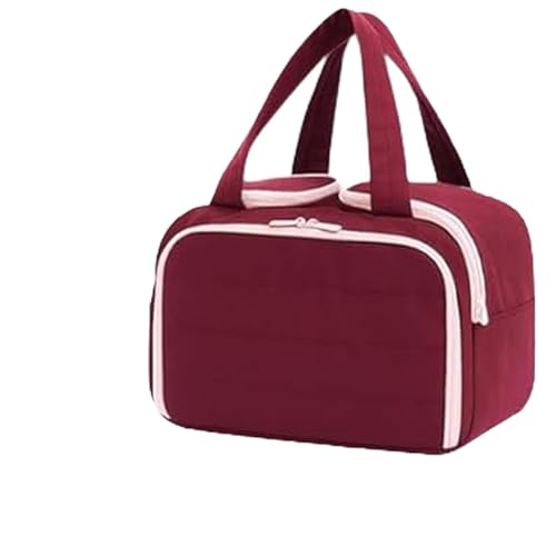 Convely Toiletry Bag, Convely 4-in-1 Puffy Multi-Functional Toiletry Bag, 4 in 1 Waterproof Travel Organizer for Women, Large Capacity with Compartments, with Handle (Hot Pink) von Generisch