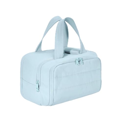 Convely Toiletry Bag, Travelfree Toiletry Bag, 4-In-1 Multi-Functional Waterproof Makeup Organizer with Handle, Large Capacity Travel Cosmetic Organizer for Women (Blue) von Generisch