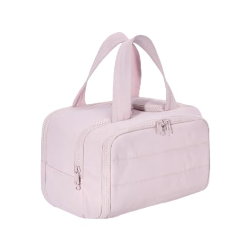 Convely Toiletry Bag, Travelfree Toiletry Bag, 4-In-1 Multi-Functional Waterproof Makeup Organizer with Handle, Large Capacity Travel Cosmetic Organizer for Women (pink) von Generisch