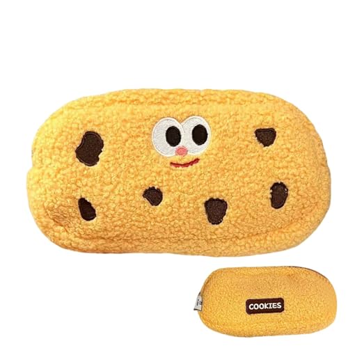 Cookie Bleistifttasche, süße Bleistiftkoffer | Netter Plüsch großer Bleistiftbeutel,Schulstasche großer Kapazität, Schreibwarenbedarf für Stifte, Stifte, Markierungen und kleine Notizbücher Cookie Bleistifttasche, süße Bleistiftkoffer | Netter Plüsch großer Bleistiftbeutel,Schulstasche großer Kapazität, Schreibwarenbedarf für Stifte, Stifte, Markierungen und kleine Notizbücher von Generisch