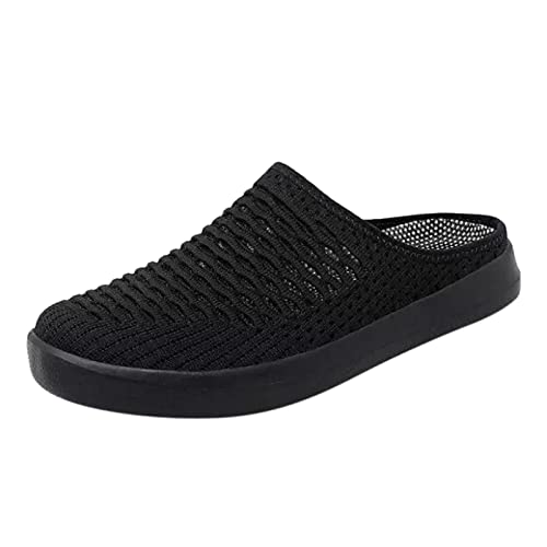 Coole Freizeitschuhe Herren Up Schuhe Freizeitschuhe Unisex Leichte Mesh Arbeitsschuhe Sportlich Atmungsaktiv Slip Work Sneakers Flip Flop Sandalen Damen, Schwarz , 40.5 EU Coole Freizeitschuhe Herren Up Schuhe Freizeitschuhe Unisex Leichte Mesh Arbeitsschuhe Sportlich Atmungsaktiv Slip Work Sneakers Flip Flop Sandalen Damen, Schwarz , 40.5 EU von Generisch