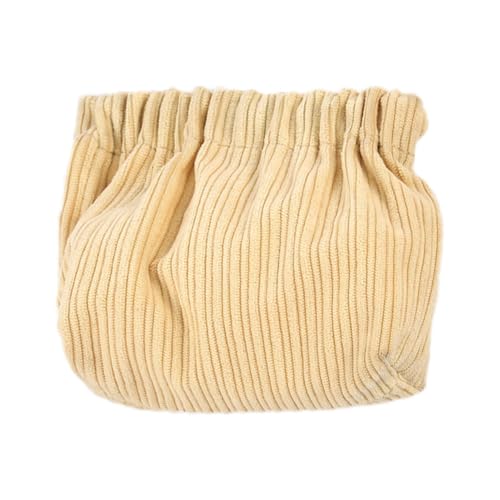 Cord-Lippenstifttasche, Cord-Aufbewahrungstasche | Kleine elastische Haargummi-Organizer-Aufbewahrungstasche aus Cord - Reisetaschen-Kosmetiktasche, Lippenstifttasche für Mädchen und Frauen von Generisch