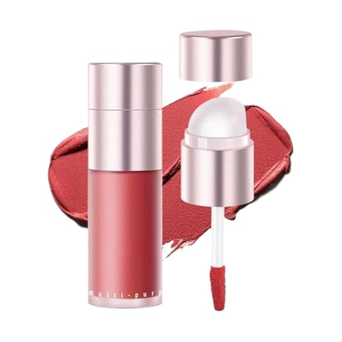 Cream Blush | Blush Cream Eyeshadow Highlighter Stick - Double Ended Face Cosmetics Long-Lasting for Women Birthday School Office Dating Wedding Holiday Travel von Generisch