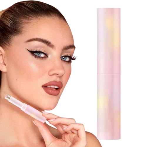 Creme Lidschatten Stift, Gel-Glanz Perlenglanz Glitzer Lidschatten Stift, Hochpigmentiert Wasserdicht Abriebfest Aufbaubar Schminkstift Für Reife Und Sensible Haut von Generisch