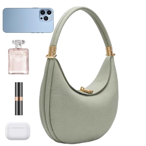 Crescent Schultertasche,Clutch Damen Geldbörse | PU Leder Multifunktionstasche Modeaccessoire für Damen Reise von Generisch