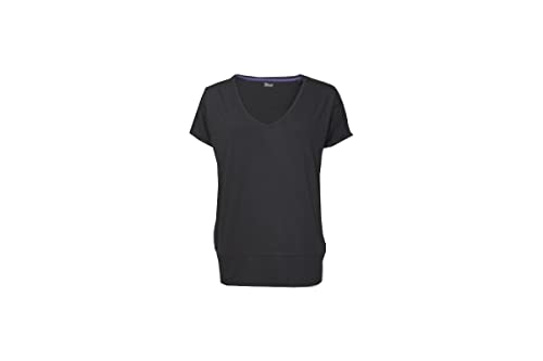 Crivit Damen Funktionsshirt Shirt Fitness Sportshirt Laufshirt (as3, Alpha, x_l, Plus, Regular, Schwarz) von Generisch